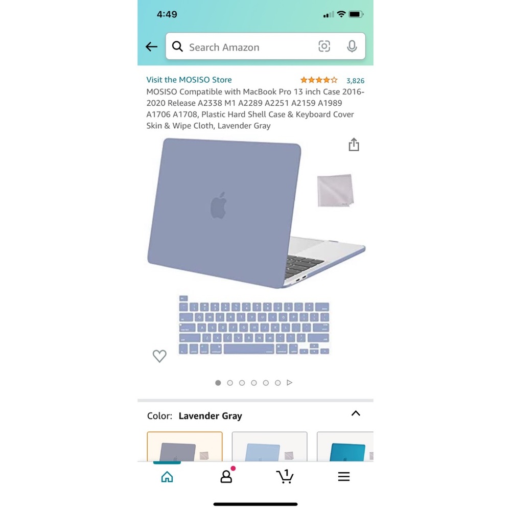 MacBook Pro 13 inch Case Release 2016-2020